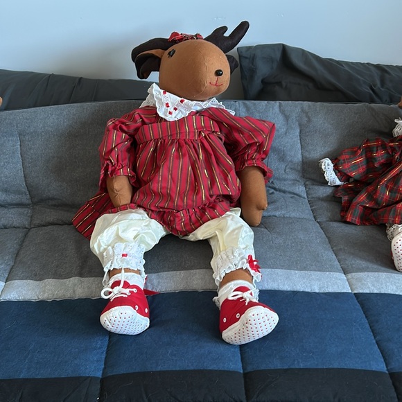 Christmas Reindeer Family- stuffed - Picture 4 of 8